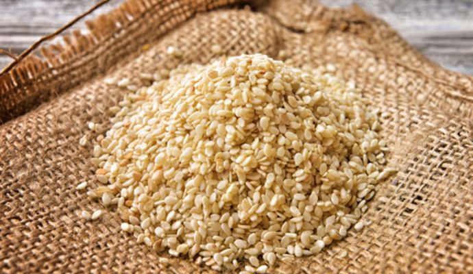 Roasted white sesame powder
