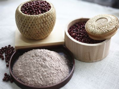 Bột đậu đỏ rang