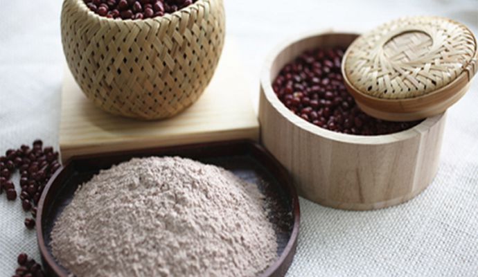 Roasted red beans powder