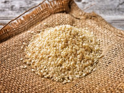 Bột mè trắng rang