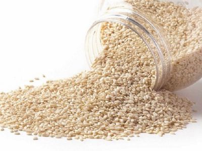 Bột mè trắng rang